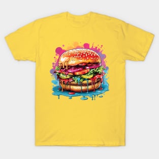 Jumbo Burger Joy: Big Design Fun! T-Shirt